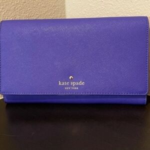Kate Spade Vibrant Purple Clutch